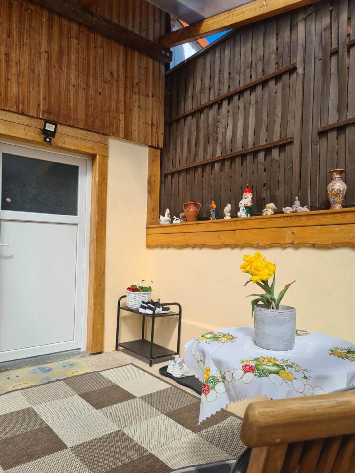 Ferienwohnung Weisskopf Alkersleben Экстерьер фото
